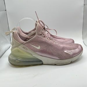 Nike Air Max 270 Elemental Rose Athletic Running Shoes Pink Purple Womens 9